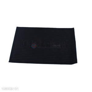 Factory wholesale balck home kitchen floor mat waterproof doormat