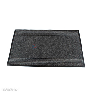 Good wholesale price fashion striped floor mat home dustproof doormat