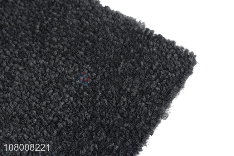 Hot sale black household waterproof floor mat kitchen door mat