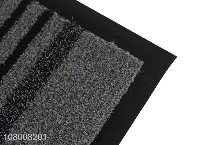 Lastest Arrival Black Waterproof Floor Mat Household Door Mat