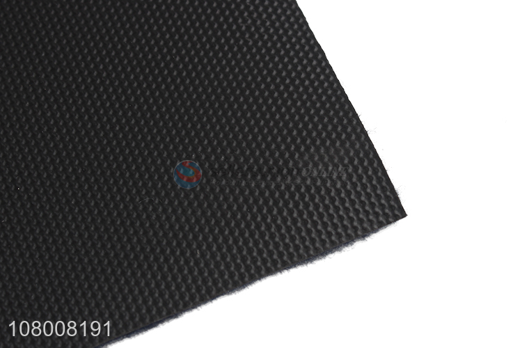 Factory wholesale balck home kitchen floor mat waterproof doormat