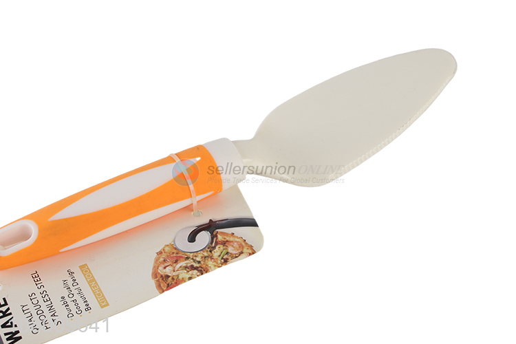 Wholesale ceramic cheese shovel porcelain pizza pie shovel kitchen tool