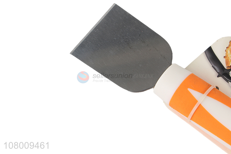 Low price multi-use stainless steel frying spatula turner cheese cutter