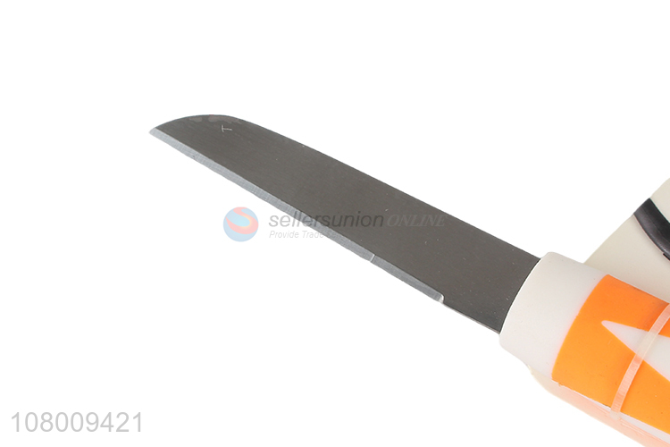 China factory kitchen knives stainless steel fruit paring knife