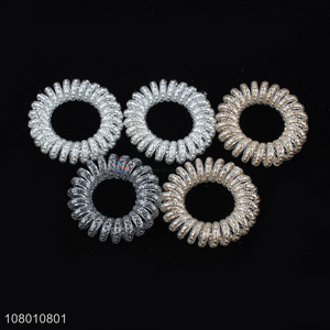 Hot Sale Telephone Cord Hair Ties Fashion Hair Rope