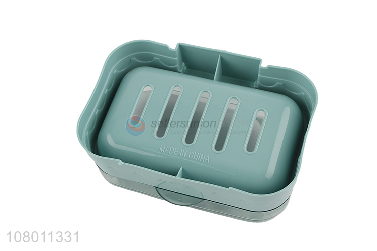 Low price wholesale plastic printing soap box bathroom storage box