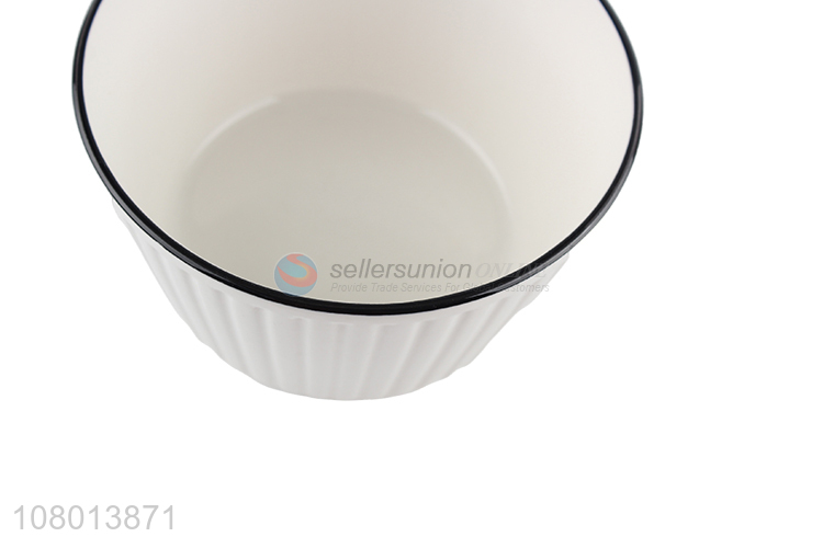 Modern Household Ceramic Bowl Fashion Rice Bowl