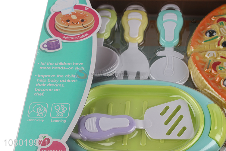 Latest imports kitchen toys pretend play toys cooking utensil pizza toy