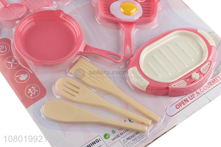 Factory supply kitchen toys pretend play toys plastic cooking tool toy