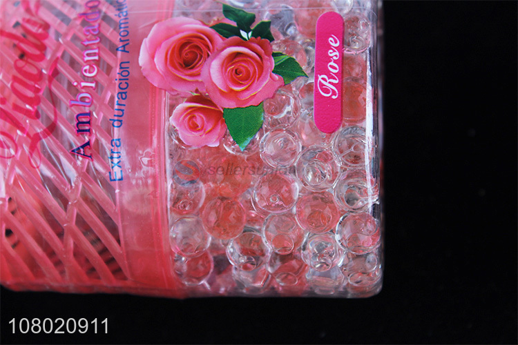 Good Quality Rose Scented Gel Beads Air Freshener Wholesale