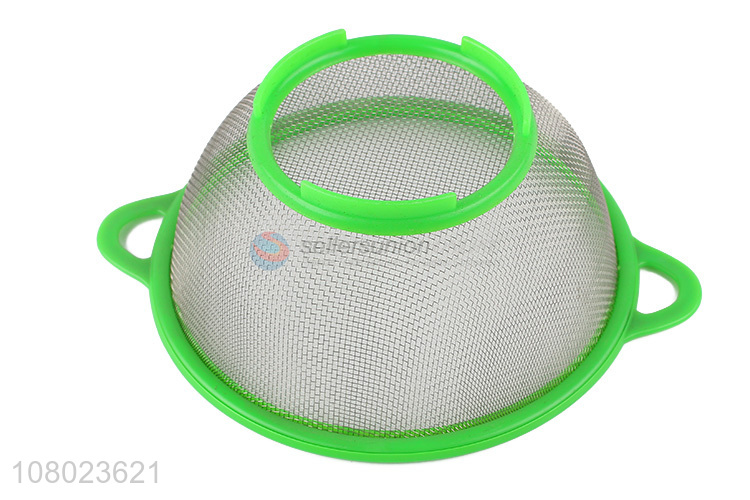 Factory Wholesale Plastic Handle Drain Basket Kitchen Strainer