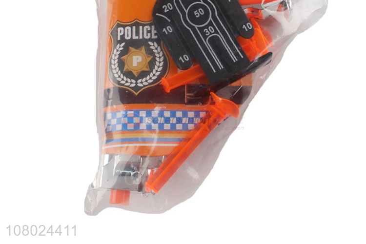 Hot items plastic children pretend play police set toys wholesale