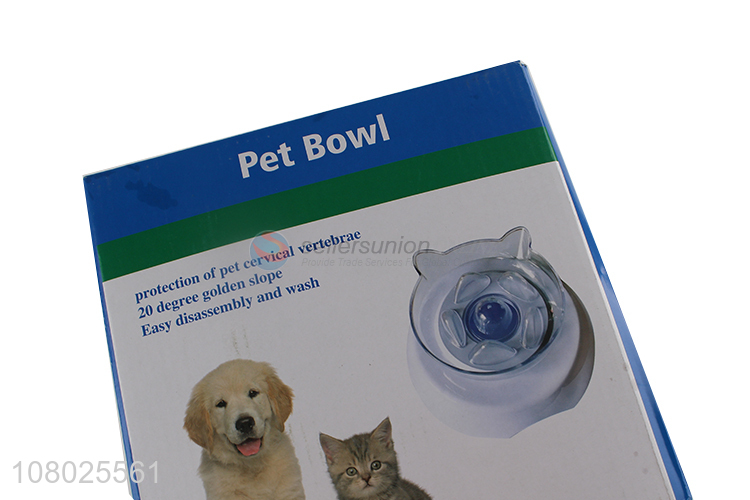 Good wholesale price pet bowl anti choking food bowl for pet