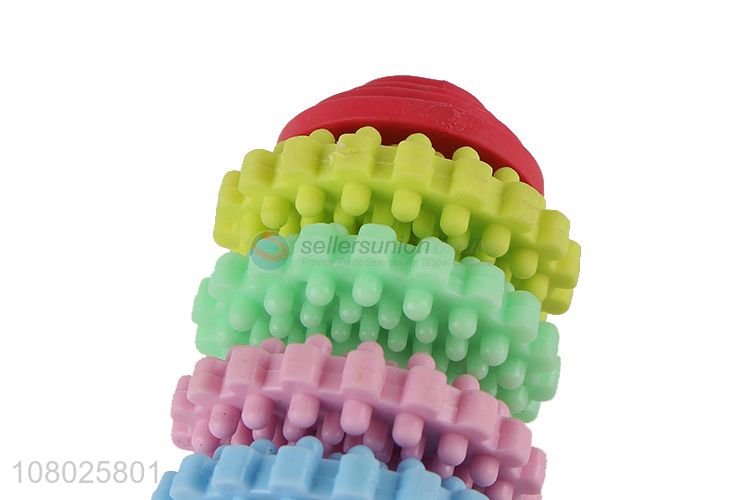 Best seller portable dog toy silicone chew toy molar toy