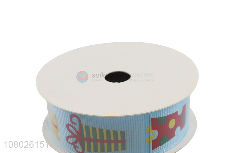 New Style Christmas Decorative Ribbon Polyester Ribbon