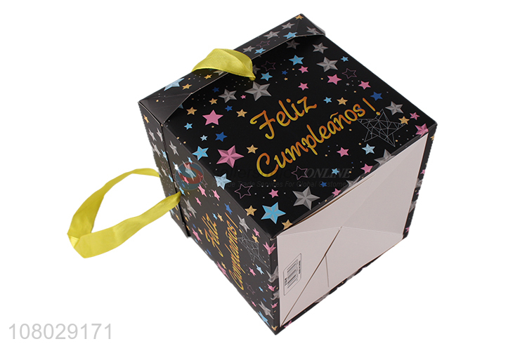 Best Sale Colorful Pentagram Paper Gift Box