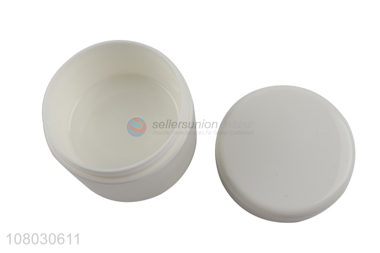 Good price white round portable medicine storage box wholesale