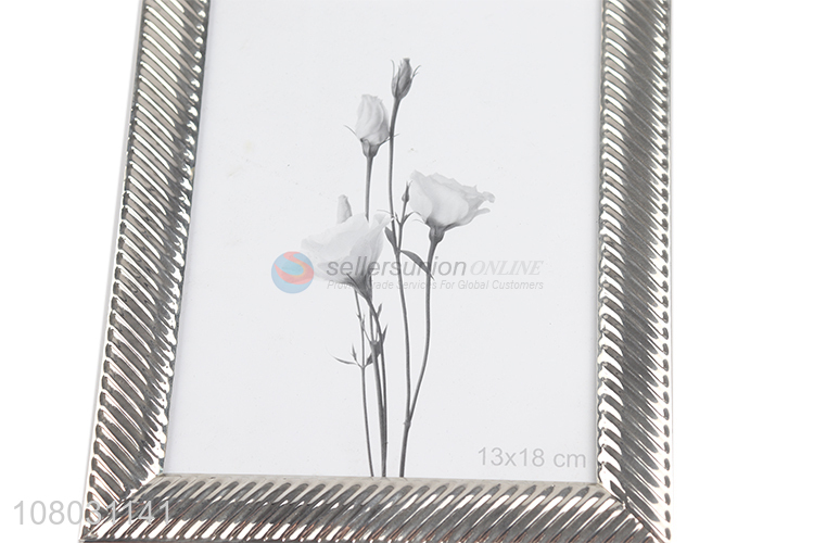 Good sale silver photo frame universal wall hanging picture frame