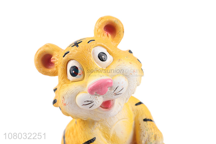 Wholesale from china animal tiger shape home decoration money box