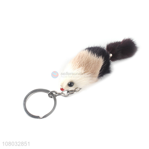 Low price wholesale cute animal keychain pendant