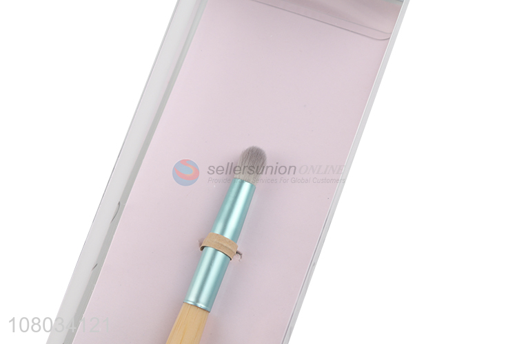 Wholesale from china bamboo handle women makeup brush for sale