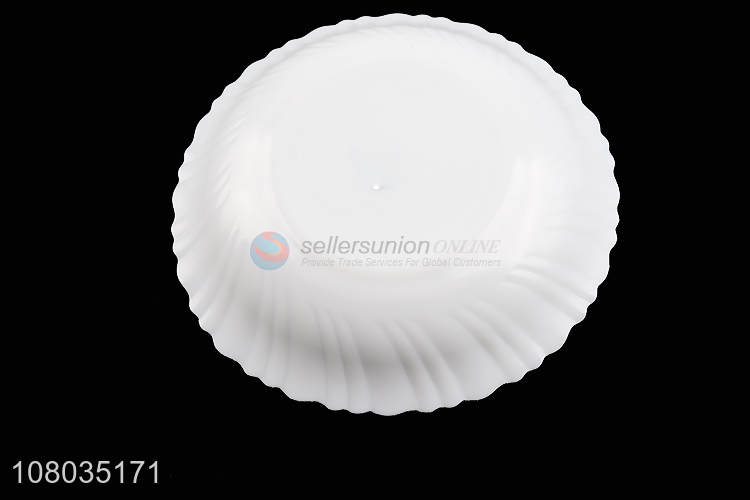 Yiwu wholesale white tableware glass plate dish for sale