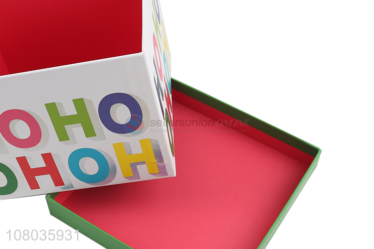 New arrival creative Christmas carton decoration holiday gift box