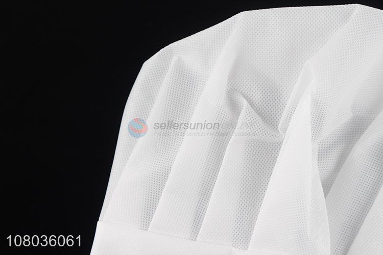 New design white hotel restaurant non-woven fabric chef hat