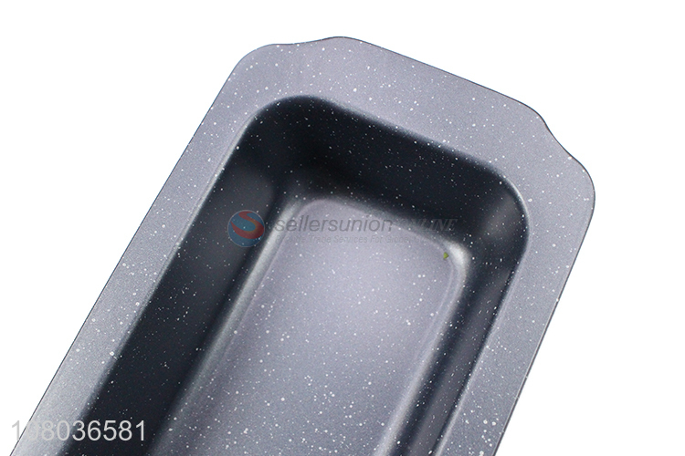 Yiwu wholesale black non-stick binaural plate for kitchen baking