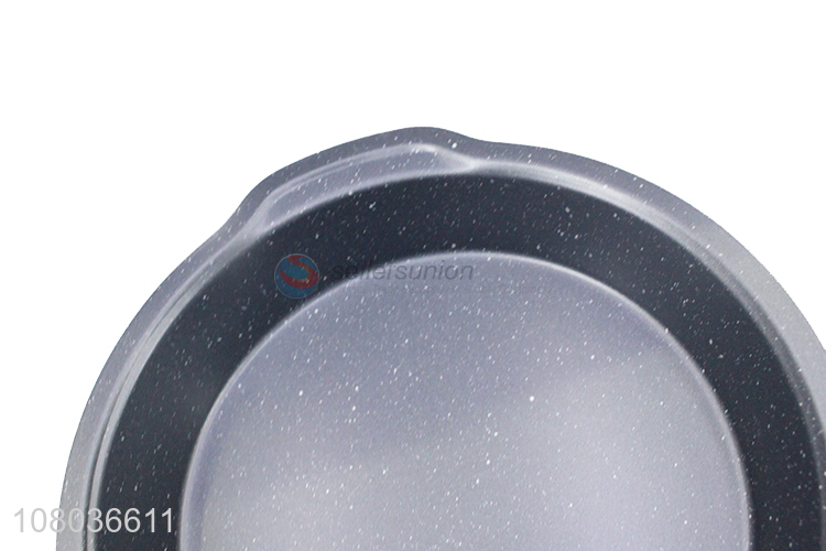 Hot selling iron non-stick binaural plate for household baking