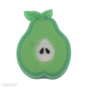 New Design Fruit Shape Cleaning Sponge Dish Washing Sponge