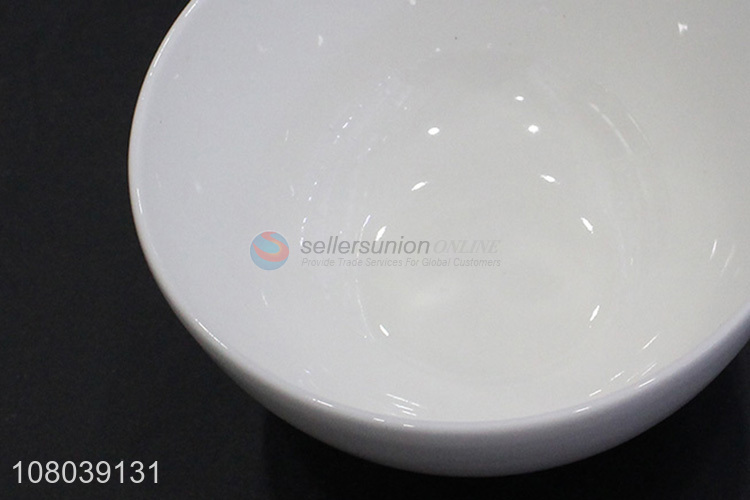 Hot selling round ceramic bowl household rice bowl