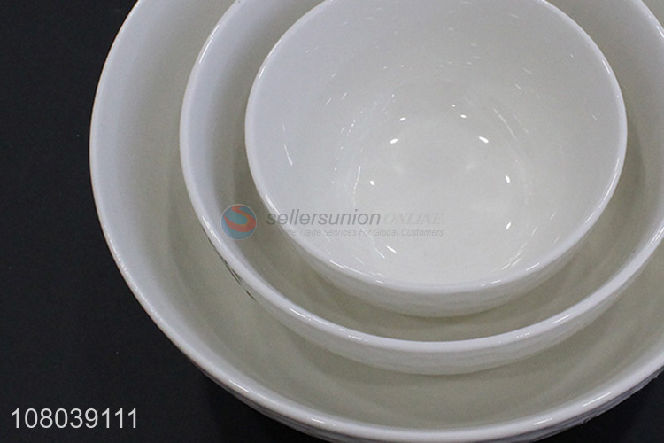 Good price round bowl household dinner bowl wholesale