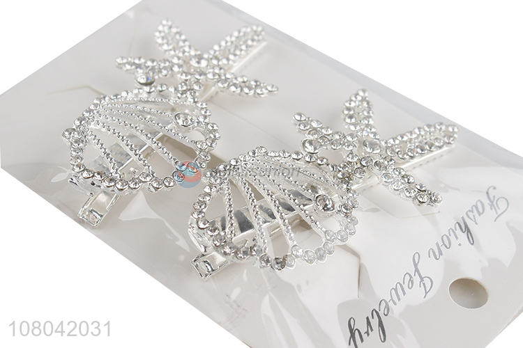 Wholesale from china silver women hairpin hair accessories