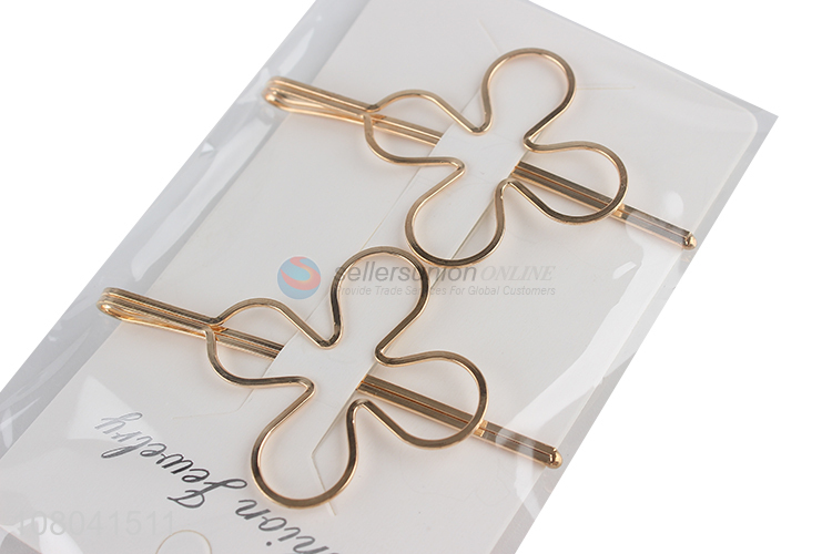 Low price creative flower shape women hairpin hair accessories