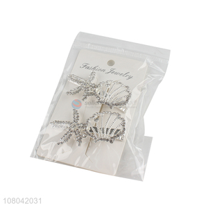 Wholesale from china silver women hairpin hair accessories