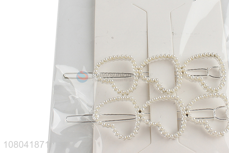 Most popular heart shape fashion hair accessories hairpin