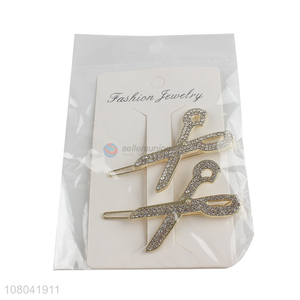 Top selling fashionable women hairpin hair clips for decoration