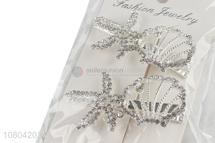 Wholesale from china silver women hairpin hair accessories