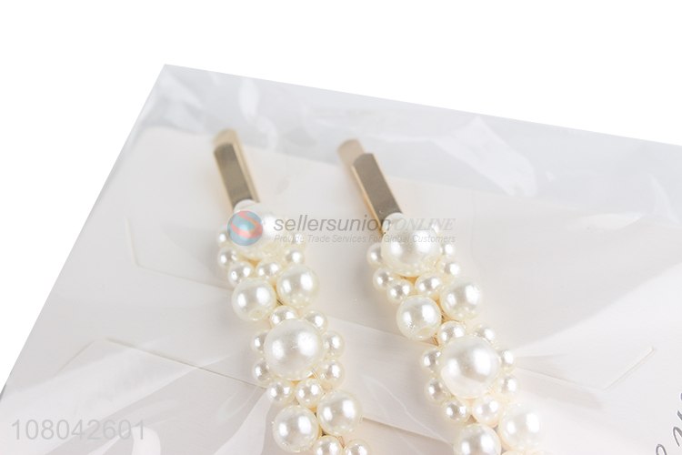 Hot items fashion pearls hairpin hair accessories for sale