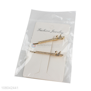 Online wholesale creative women fashion hairpin for headwear