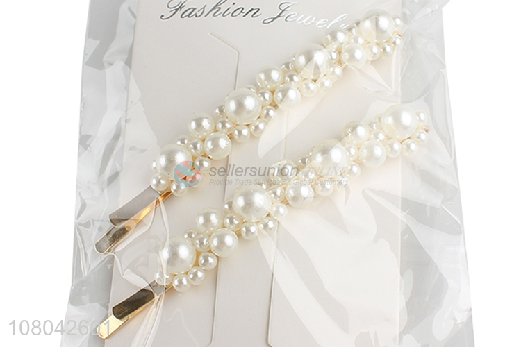 Hot items fashion pearls hairpin hair accessories for sale