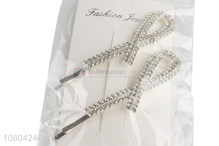 Most popular silver fashion women hairpin for wedding