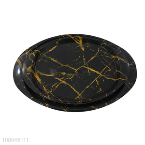 Best Sale Marbling Melamine Tray Fashion Coffee Tray