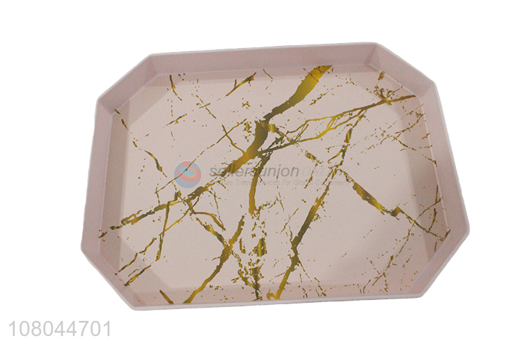 Best Quality Marbling Melamine Tray Coffee Tray