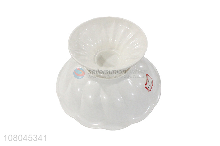 Hot Selling Fashion Melamine Fruit Tray With Base