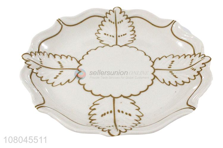 Good Sale Melamine Flat Fruit Plate Decorative Tray Fruit Tray