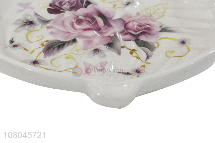 European Style Melamine Fruit Plate Snack Tray