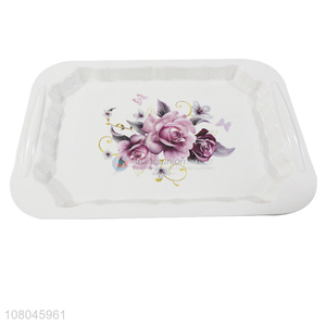 New Design Melamine Tray Fashion Food Tray Serving Tray