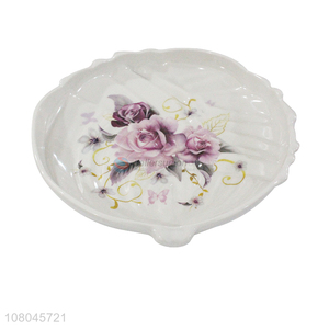 European Style Melamine Fruit Plate Snack Tray